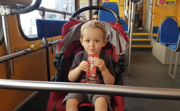 Liseberg med en 2 årig