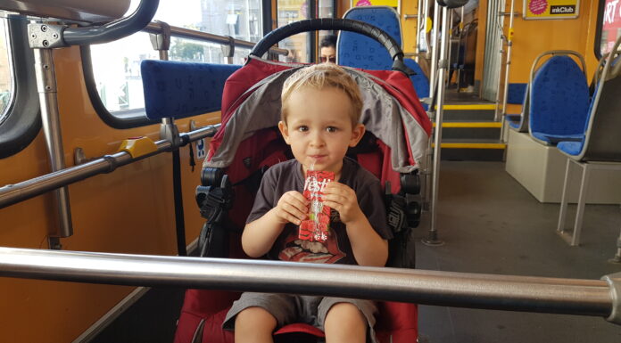 Liseberg med en 2 årig